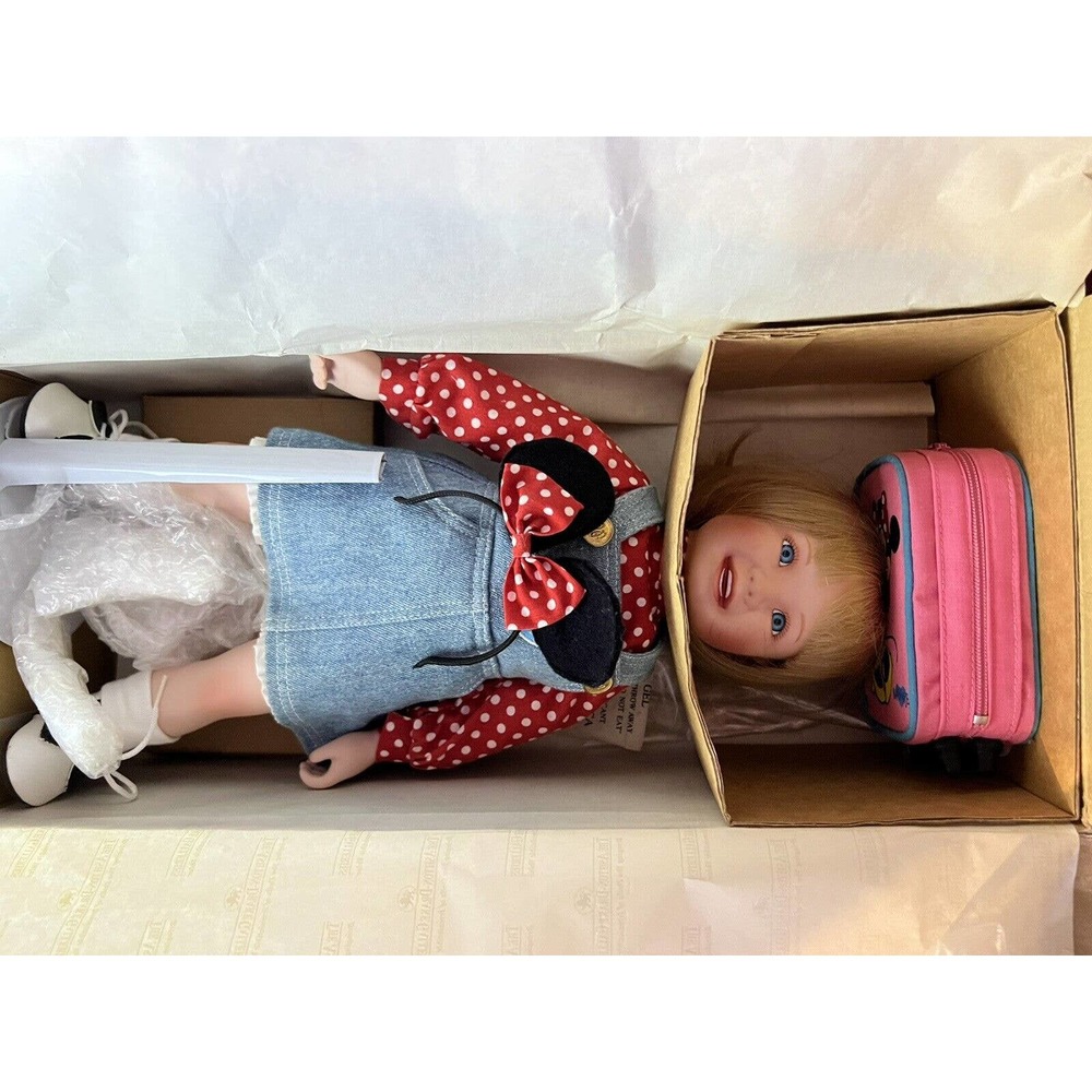 Ashton Drake Galleries "All Packed" Collectible Still in Box.